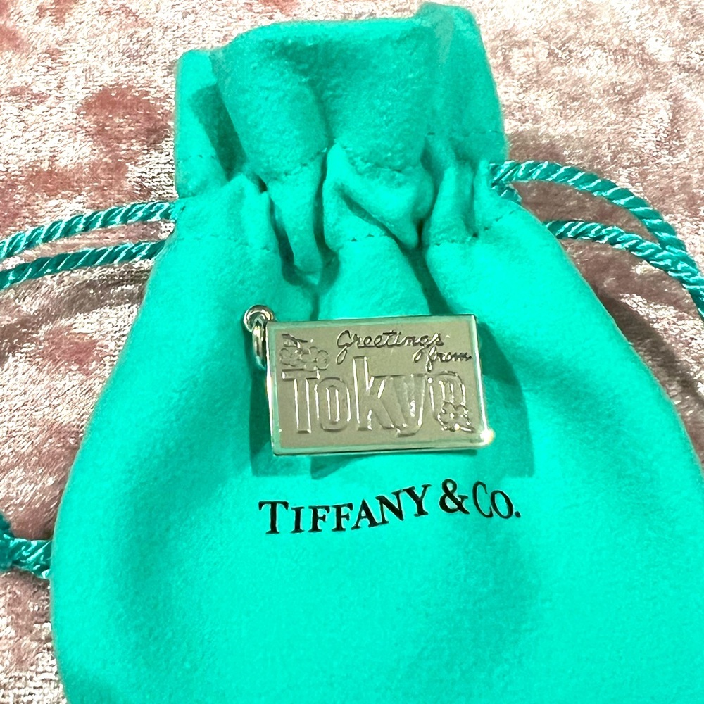 Tiffany & Co Retired Tokyo Postcard Charm